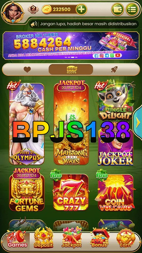 BPJS138 Masuk