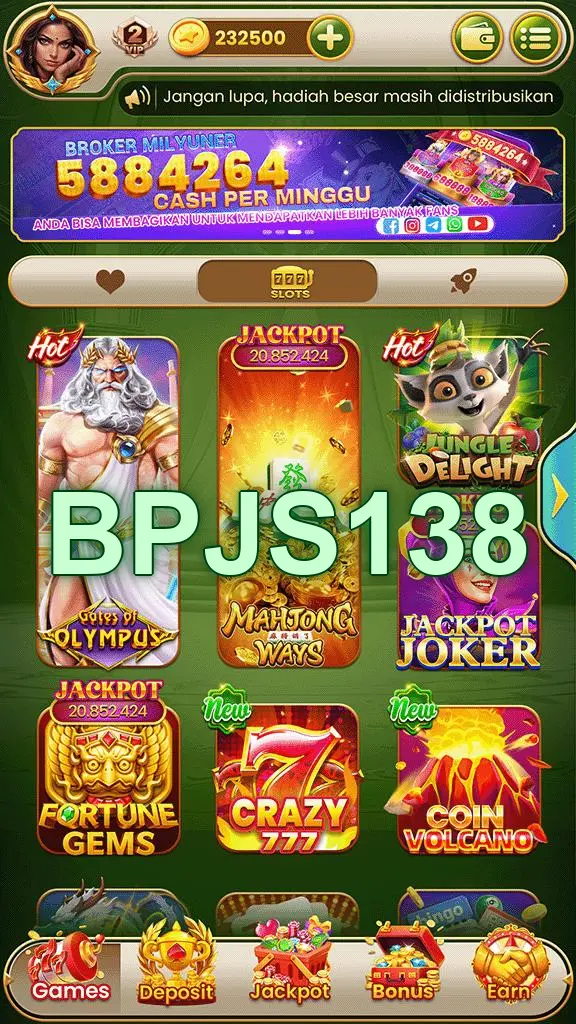 BPJS138 Masuk